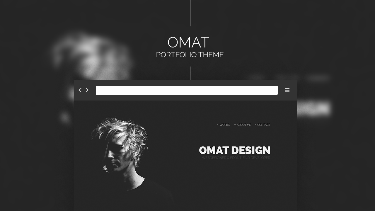 Omat - Portfolio Template